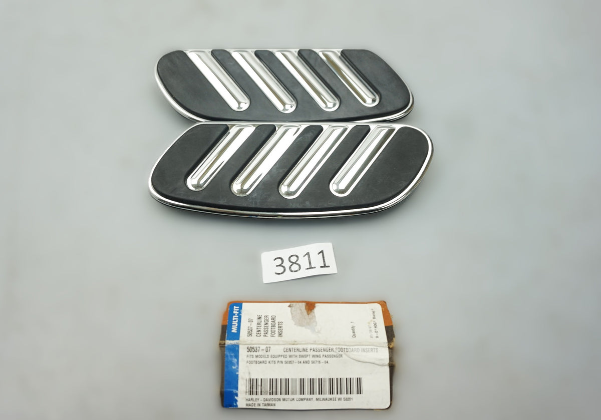 Sozius Trittbretter Einsatz 50537-07 Passenger Footboard Insert Harley Softail Touring