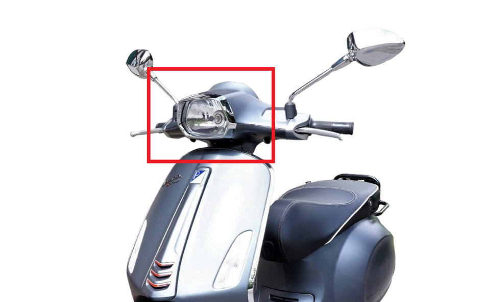 OEM Piaggio Scheinwerferring Lampenring für Vespa Sprint ab Bj.2018