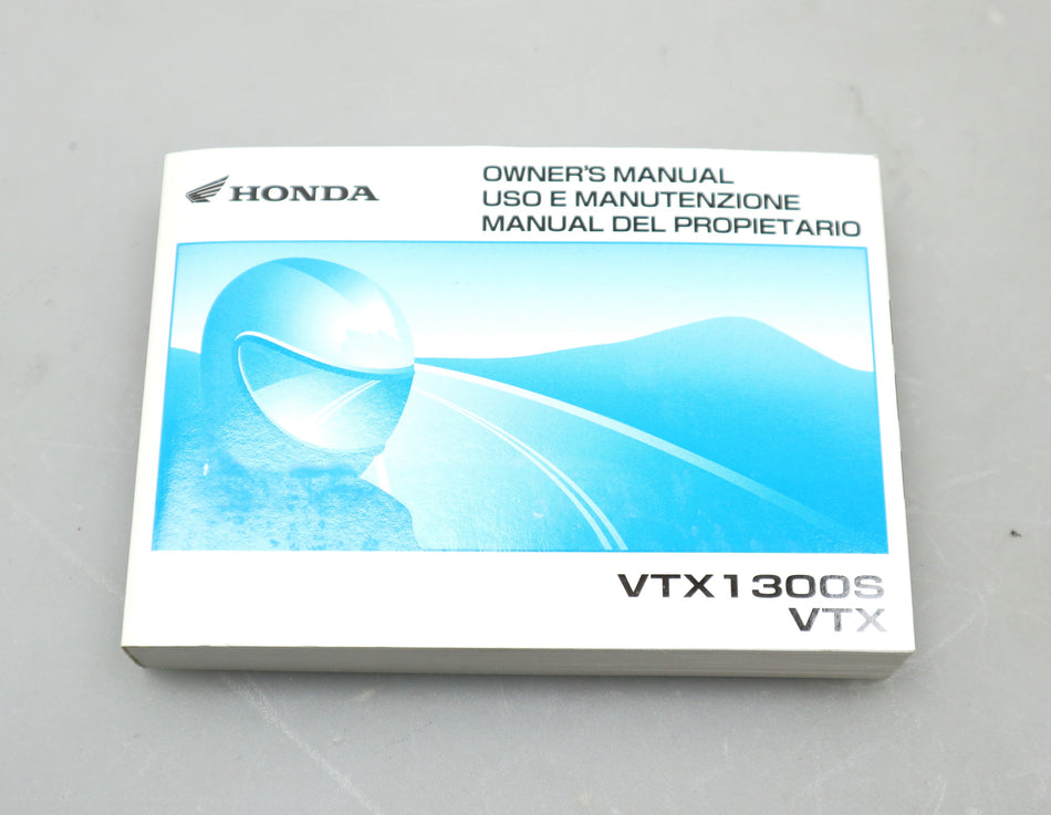 Bedienungsanleitung Handbuch Fahrerhandbuch Owners Manual Honda VTX 1300 SC52