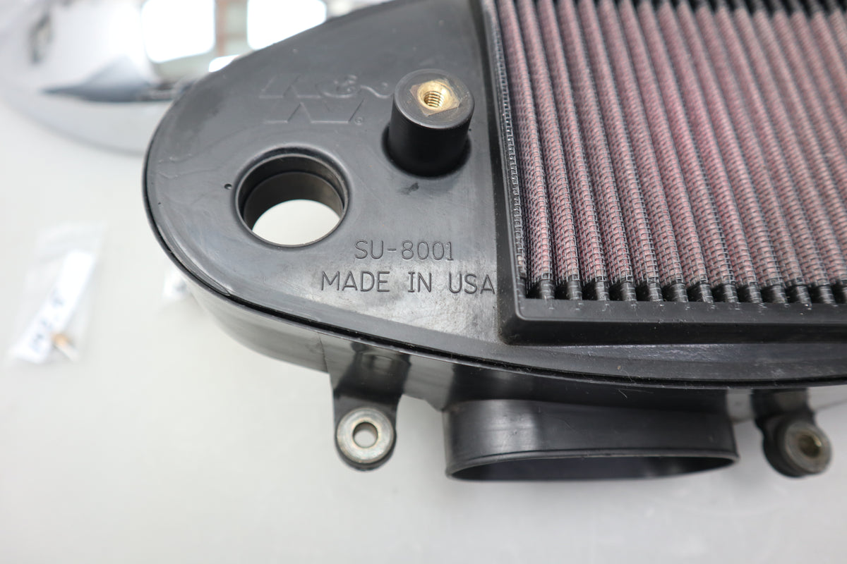 Luftfilterkasten K&N SU-8001 Luftfilter 13700-41F00-000 Airbox Suzuki VL 800 Volusia 2002
