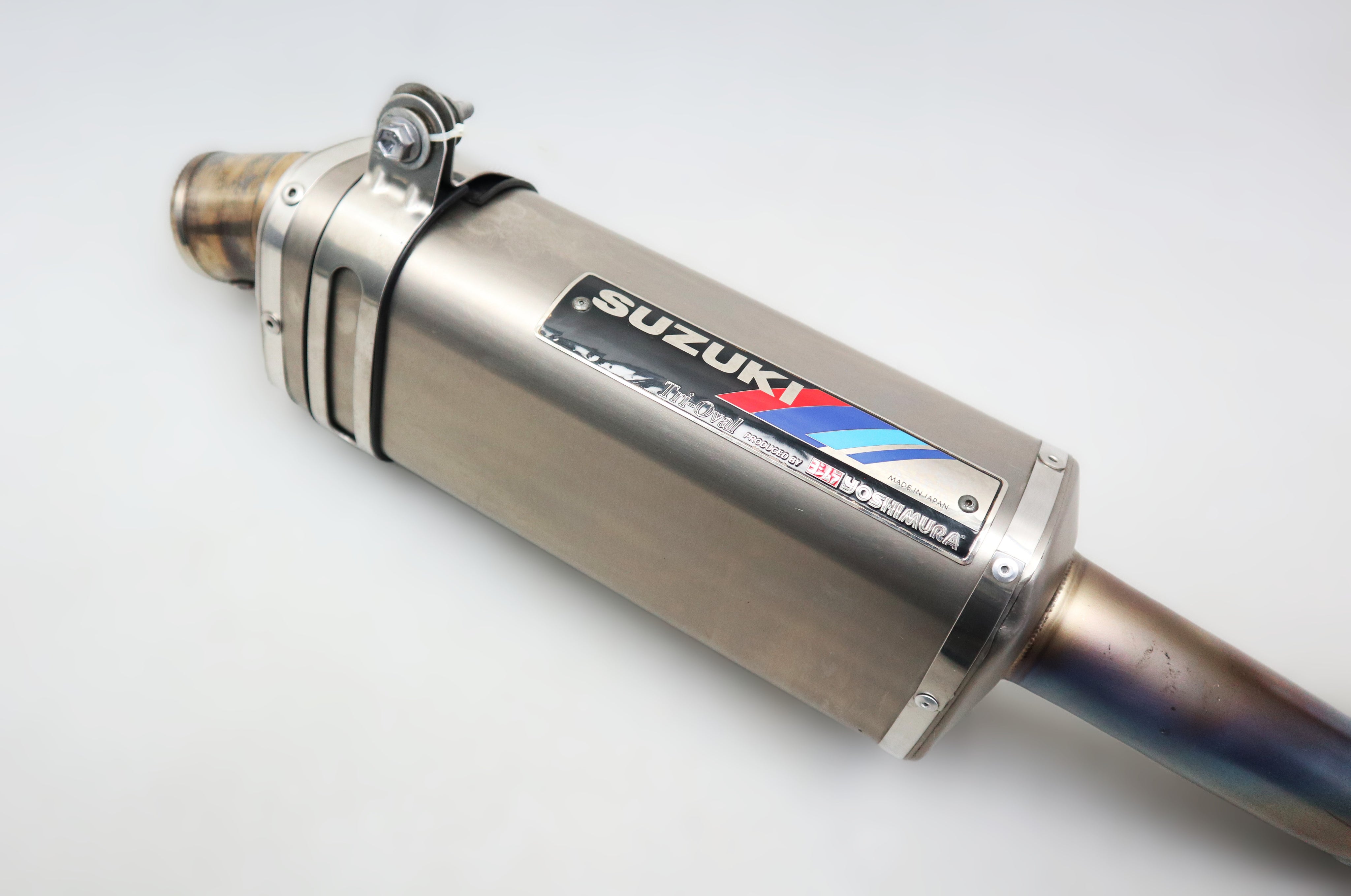 Yoshimura Tri Oval Auspuff Endschalldämpfer Exhaust Suzuki GSX-R 1000 K3 K4