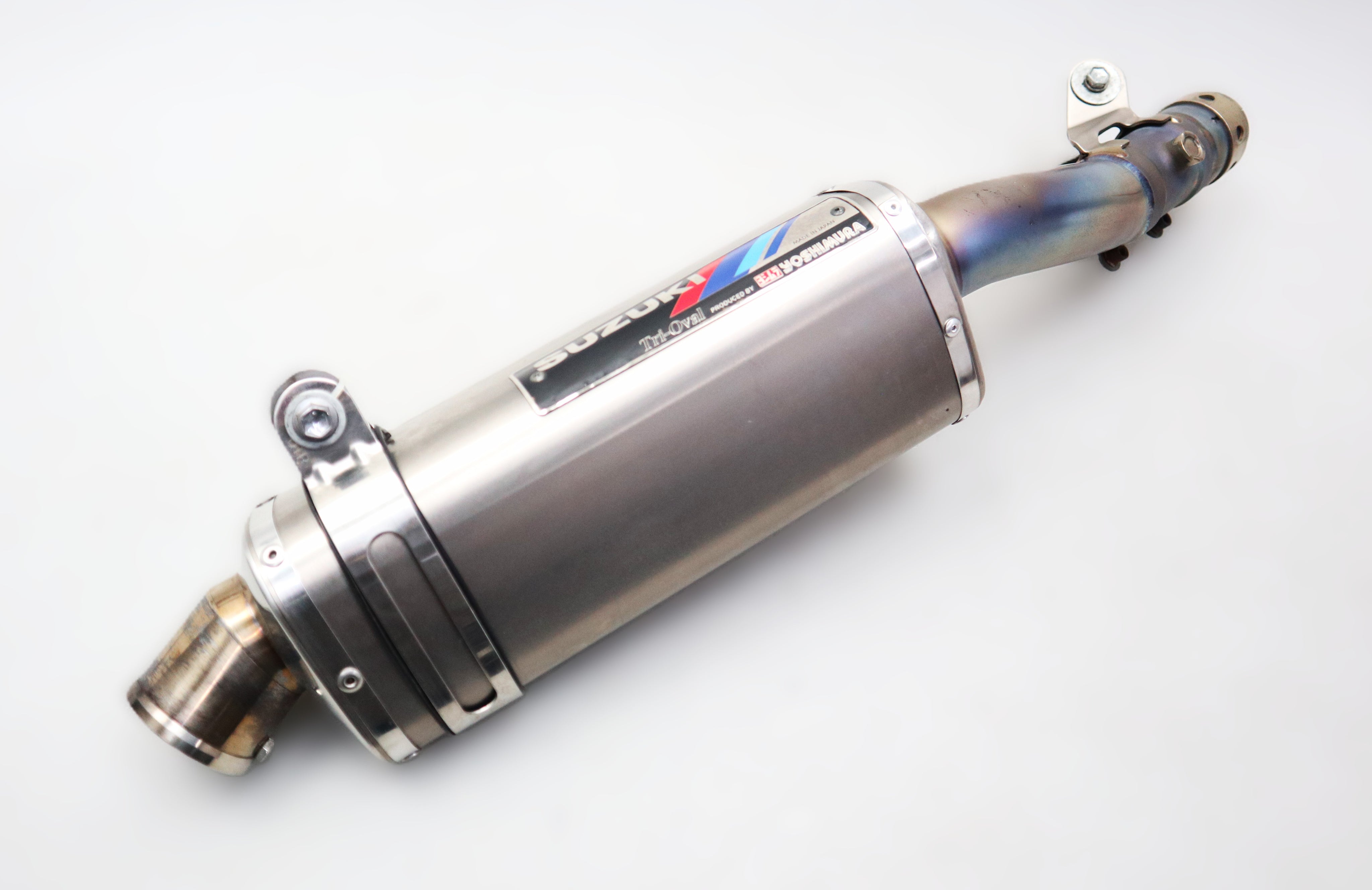 Yoshimura Tri Oval Auspuff Endschalldämpfer Exhaust Suzuki GSX-R 1000 K3 K4