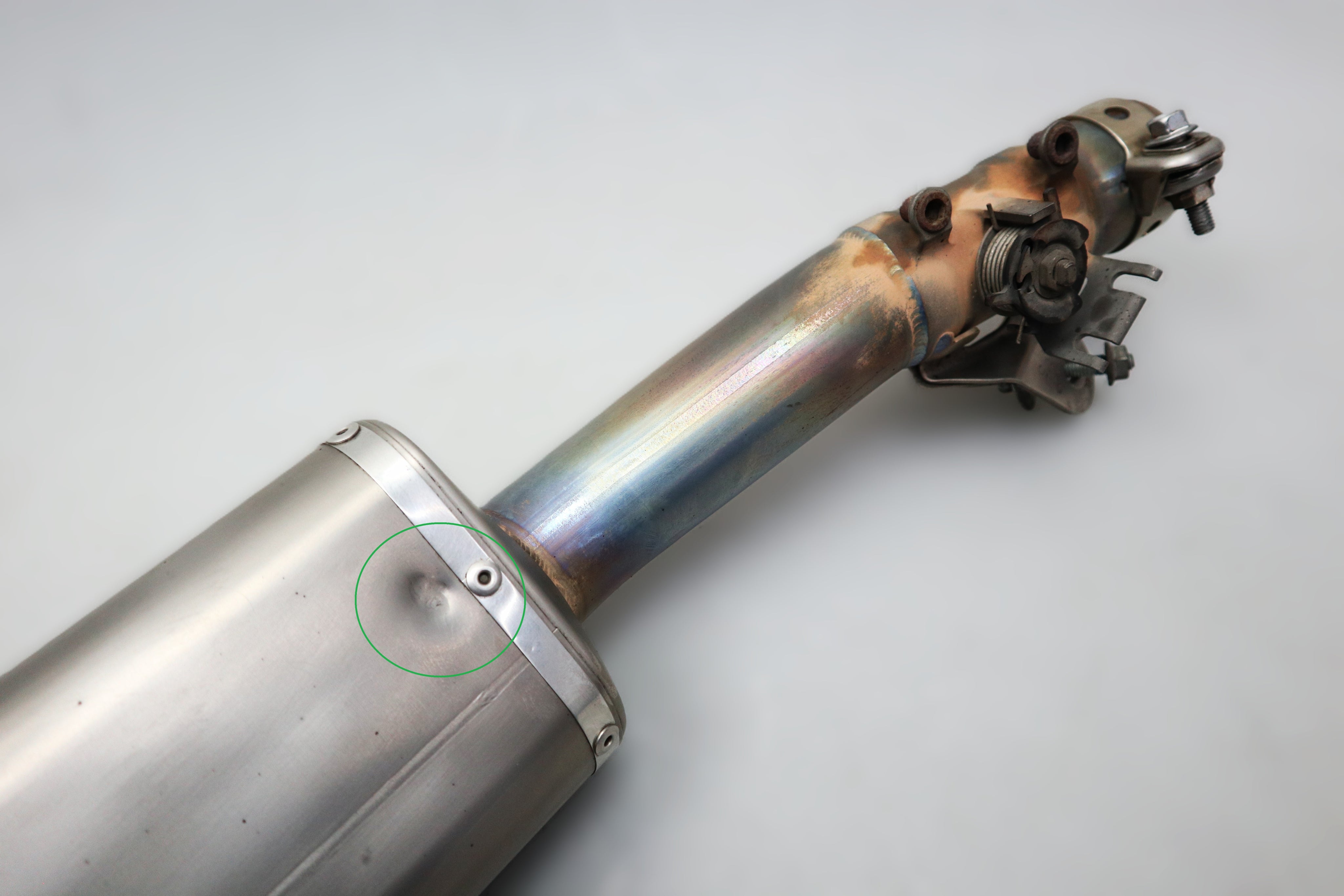 Yoshimura Tri Oval Auspuff Endschalldämpfer Exhaust Suzuki GSX-R 1000 K3 K4