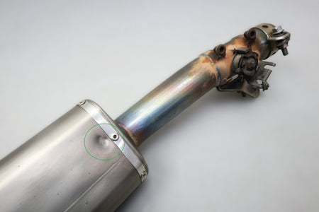 Yoshimura Tri Oval Auspuff Endschalldämpfer Exhaust Suzuki GSX-R 1000 K3 K4