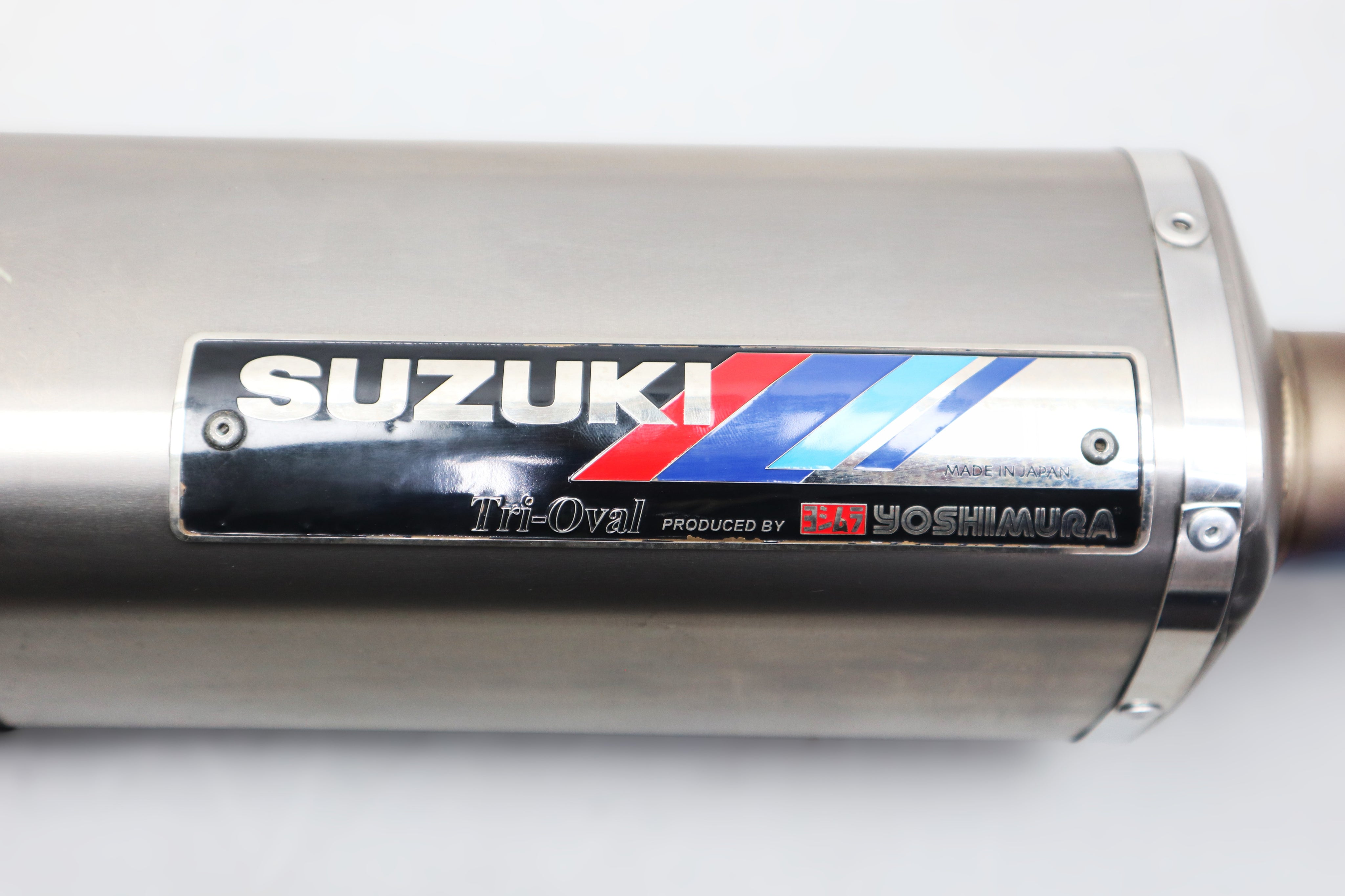 Yoshimura Tri Oval Auspuff Endschalldämpfer Exhaust Suzuki GSX-R 1000 K3 K4