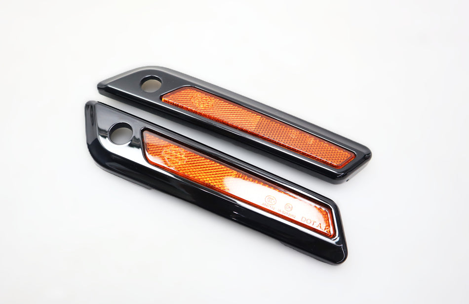 Satteltaschen Verriegelung Abdeckung 90200983DH / 90200984DH Faceplate Saddelbag Harley Touring 14-24