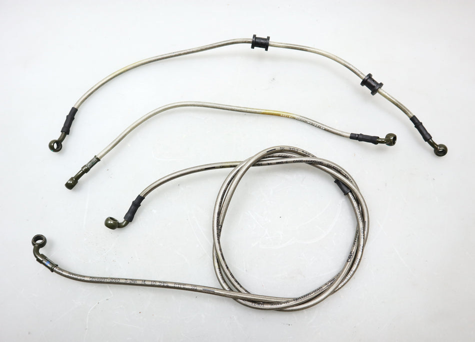 Stahlflex Bremsleitung Set Bremsschlauch Brake Hose SYM JET 14 125