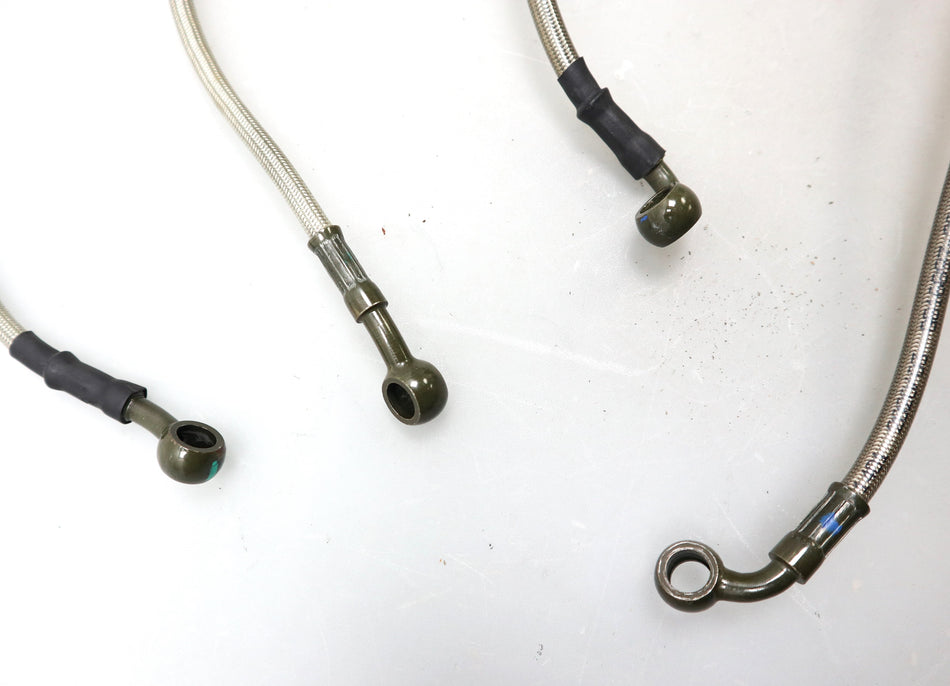 Stahlflex Bremsleitung Set Bremsschlauch Brake Hose SYM JET 14 125