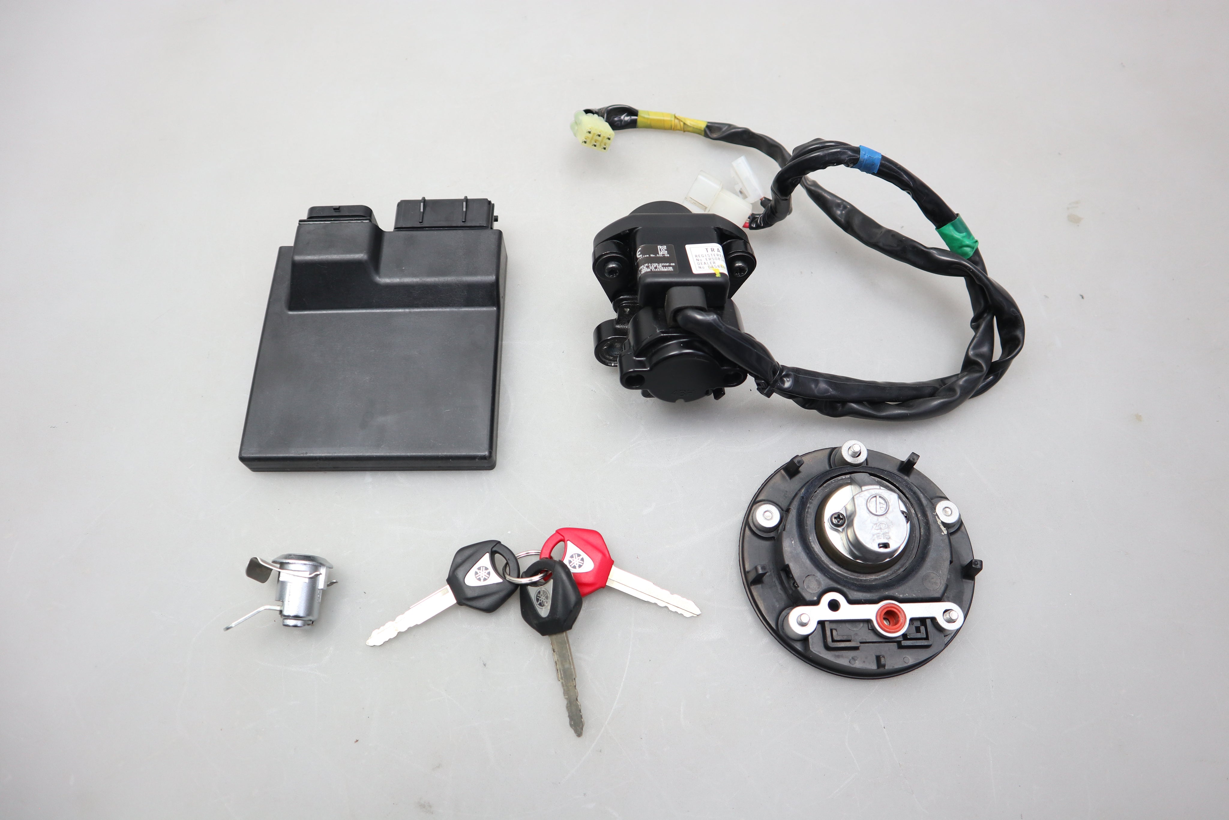 Schloßsatz Zündschloss Schlüssel BN6-W8250-00 Key Lock Yamaha YZF R6 RJ27 2017-2020