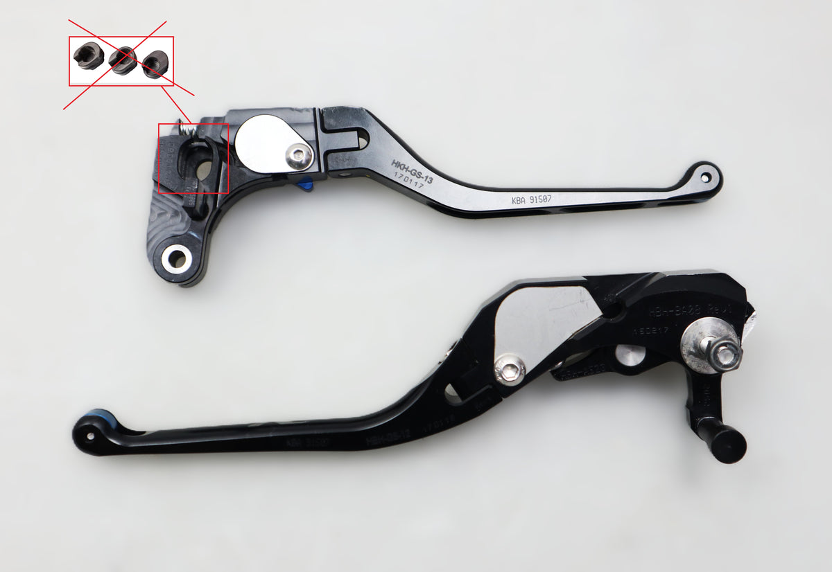 Gilles Bremshebel Kupplungshebel brake clutch lever Yamaha YZF R6 RJ27