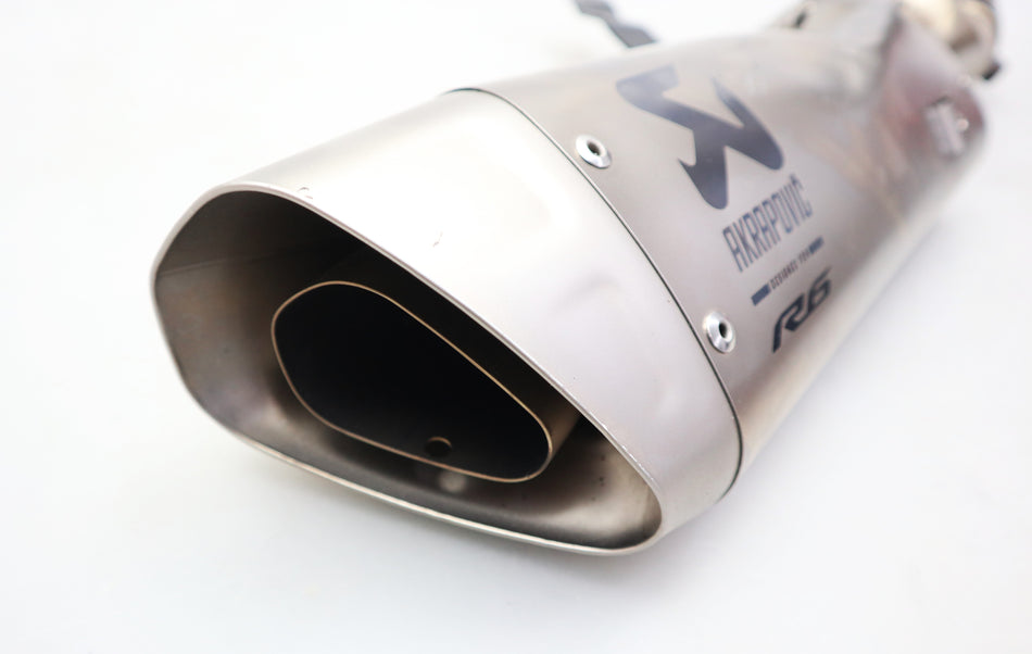 Akrapovic Auspuff Endschalldämpfer Exhaust Yamaha YZF R6 RJ27 2017-2020