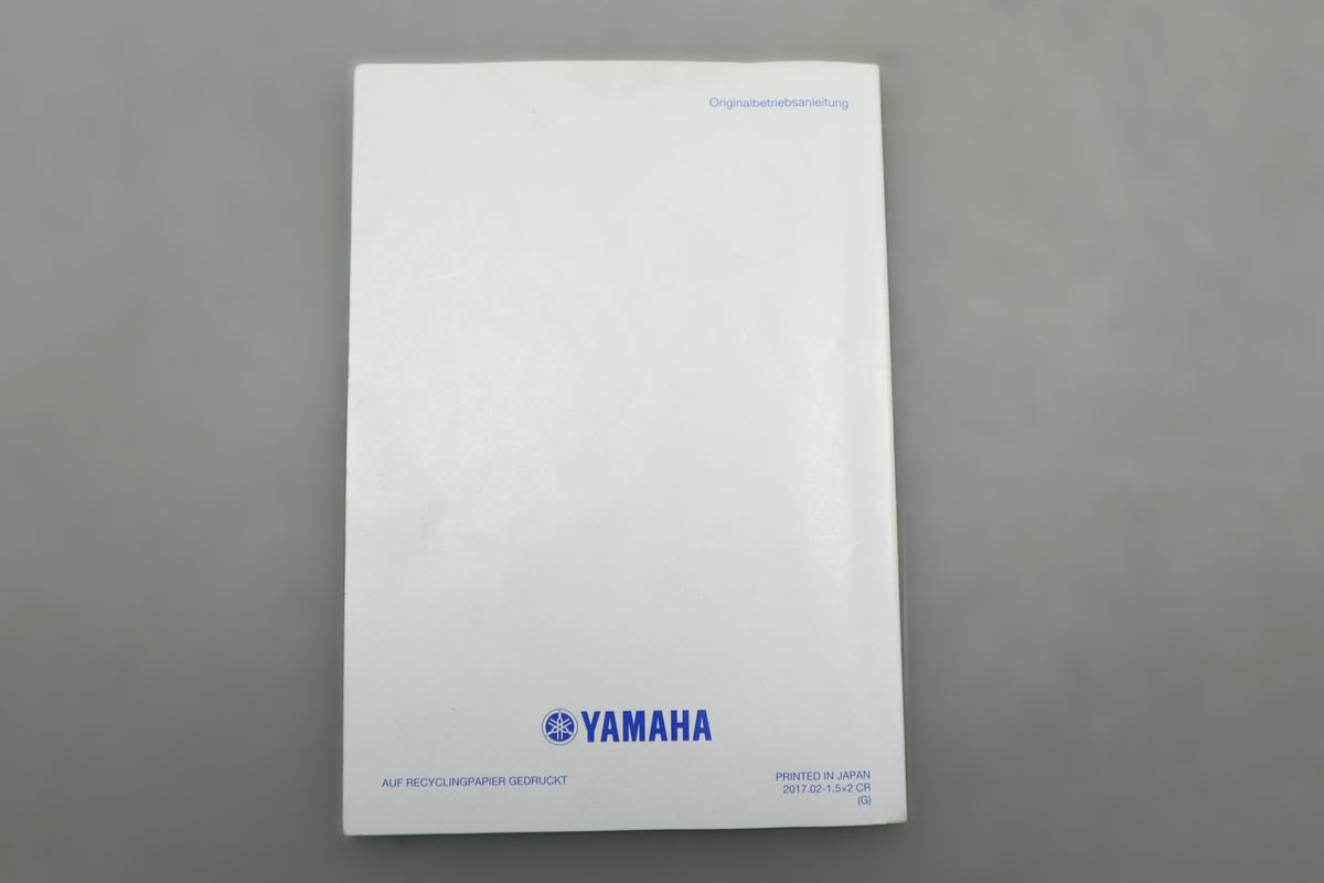 Bedienungsanleitung Betriebsanleitung BN6-28199-G0 Handbuch deutsch Yamaha YZF-R6 RJ27