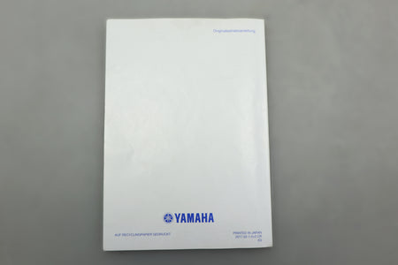 Bedienungsanleitung Betriebsanleitung BN6-28199-G0 Handbuch deutsch Yamaha YZF-R6 RJ27