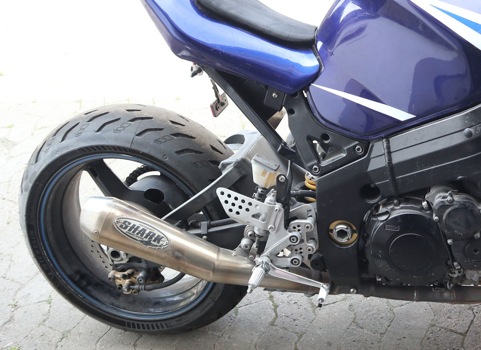 Shark Sportauspuff Endschalldämpfer Exhaust Suzuki GSX-R 1000 K3 K4 2003-2004