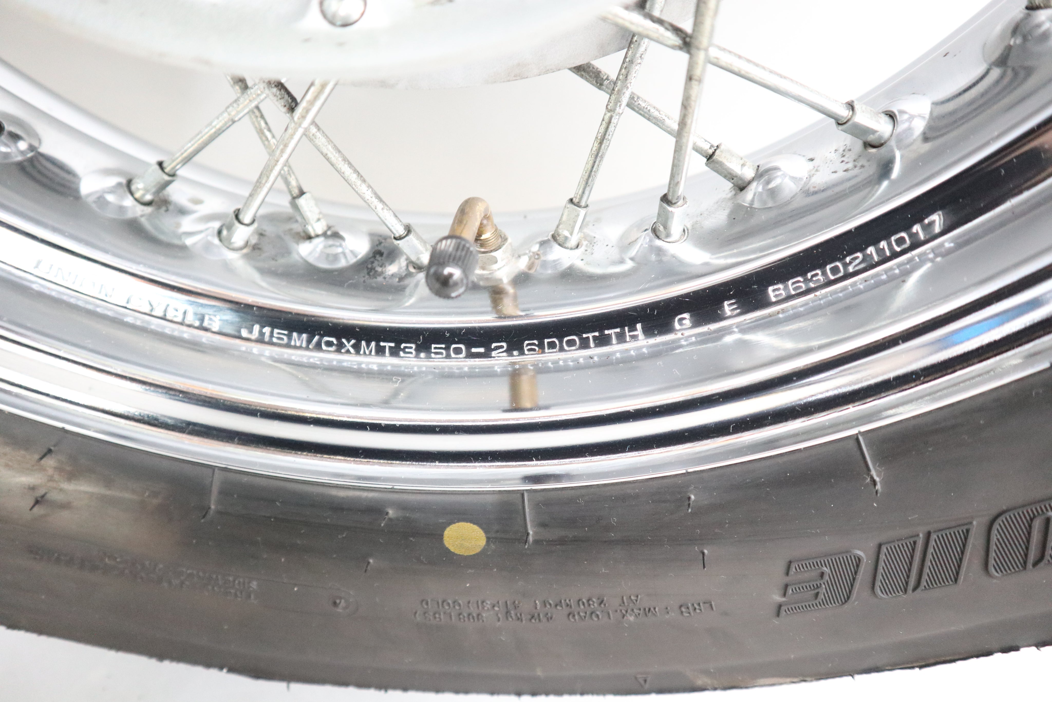 Felge hinten Hinterrad 3.5x15 Wheel 94435-15002 Yamaha XVS 650 VM04 Dragstar Classic