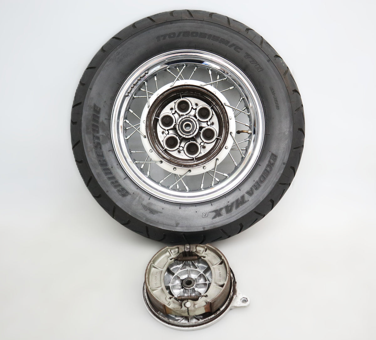 Felge hinten Hinterrad 3.5x15 Wheel 94435-15002 Yamaha XVS 650 VM04 Dragstar Classic