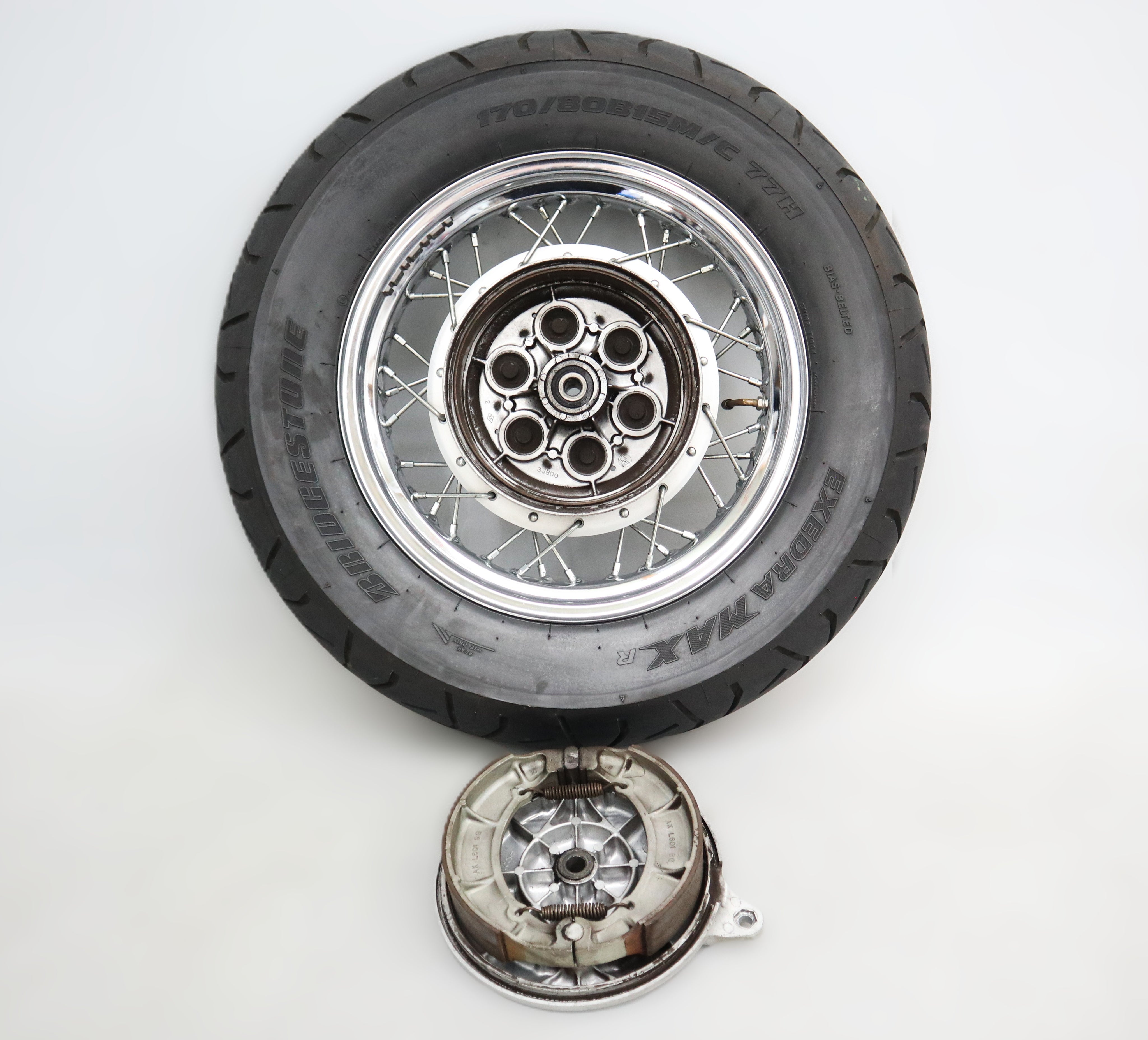 Felge hinten Hinterrad 3.5x15 Wheel 94435-15002 Yamaha XVS 650 VM04 Dragstar Classic