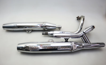 Auspuff Krümmer Endschalldämpfer Exhaust Yamaha XVS 650 VM04 Dragstar Classic