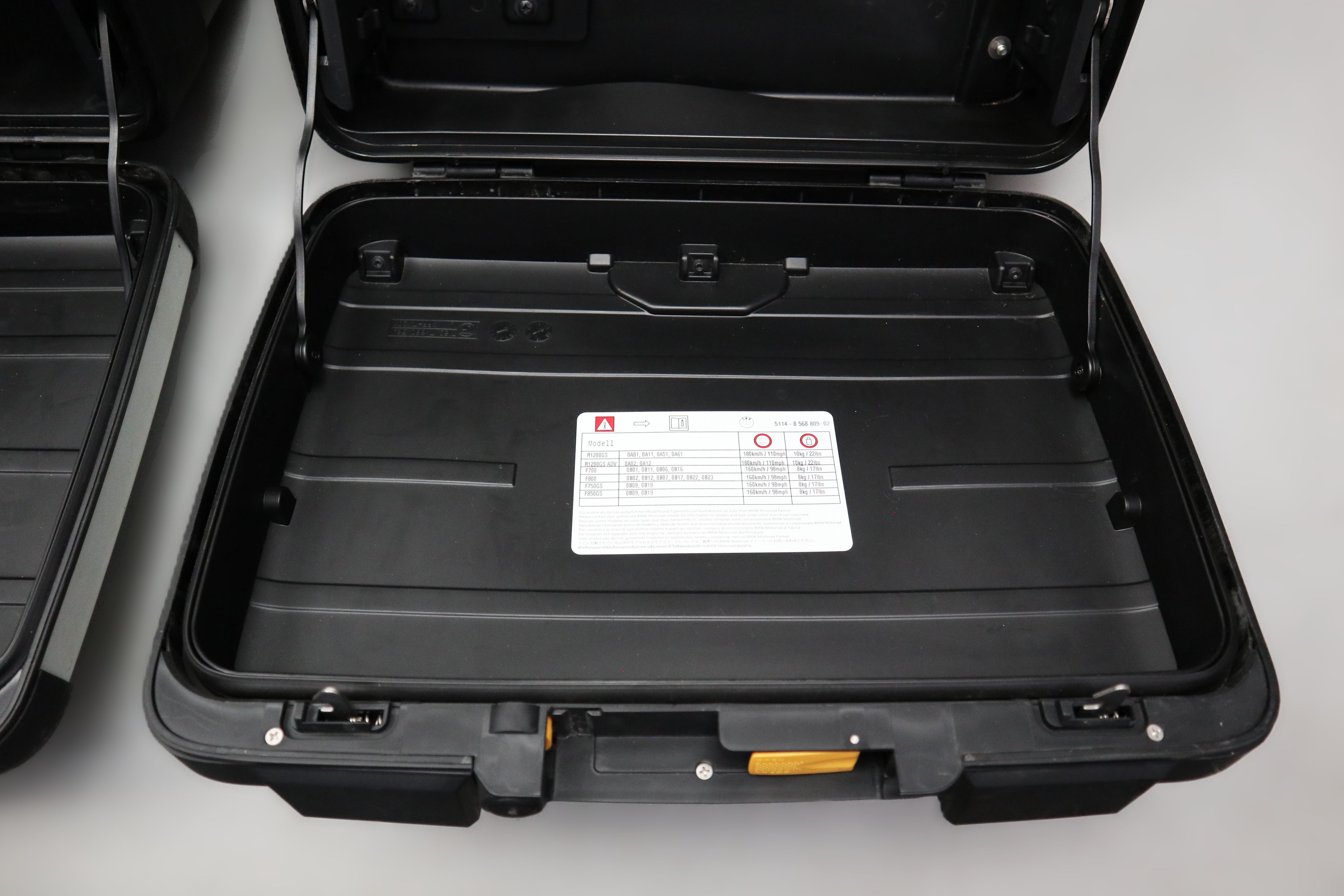 Vario Koffer Satz Seitenkoffer 77409899411 77409899412 Case BMW R 1200 GS K50 2013-