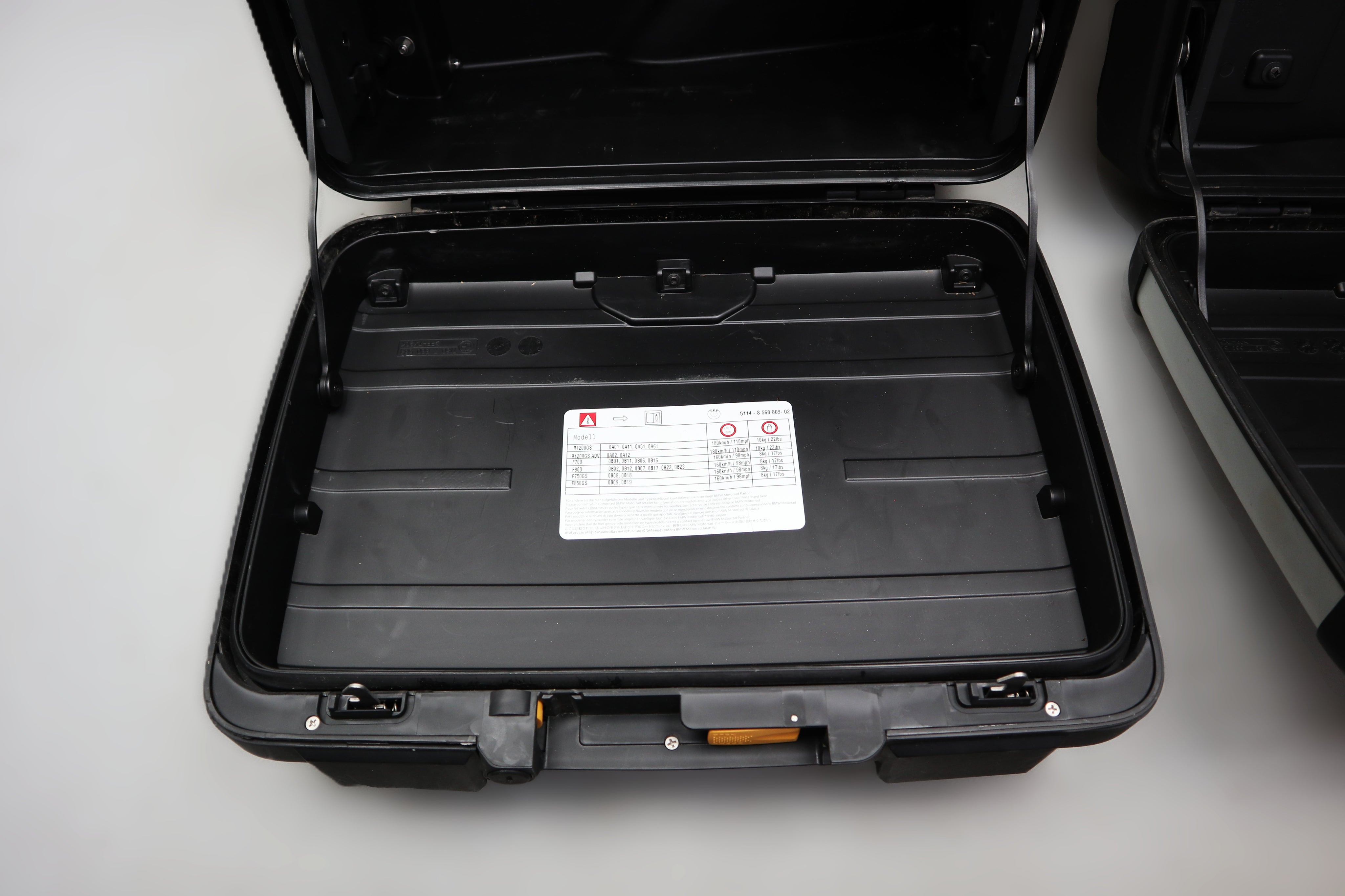 Vario Koffer Satz Seitenkoffer 77409899411 77409899412 Case BMW R 1200 GS K50 2013-