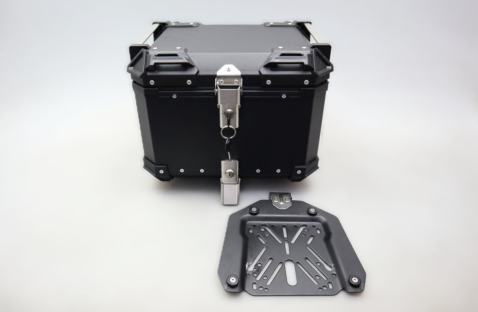 Alu universal Topcase Bagtecs XB45 Aluminium 45 Liter BMW GS Honda Africa Twin