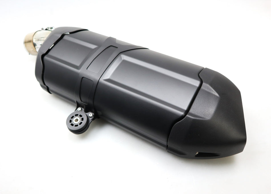 Auspuff Endschalldämpfer schwarz Exhaust BMW R 1200 1250 GS K50 K51 18518552012 18518530582