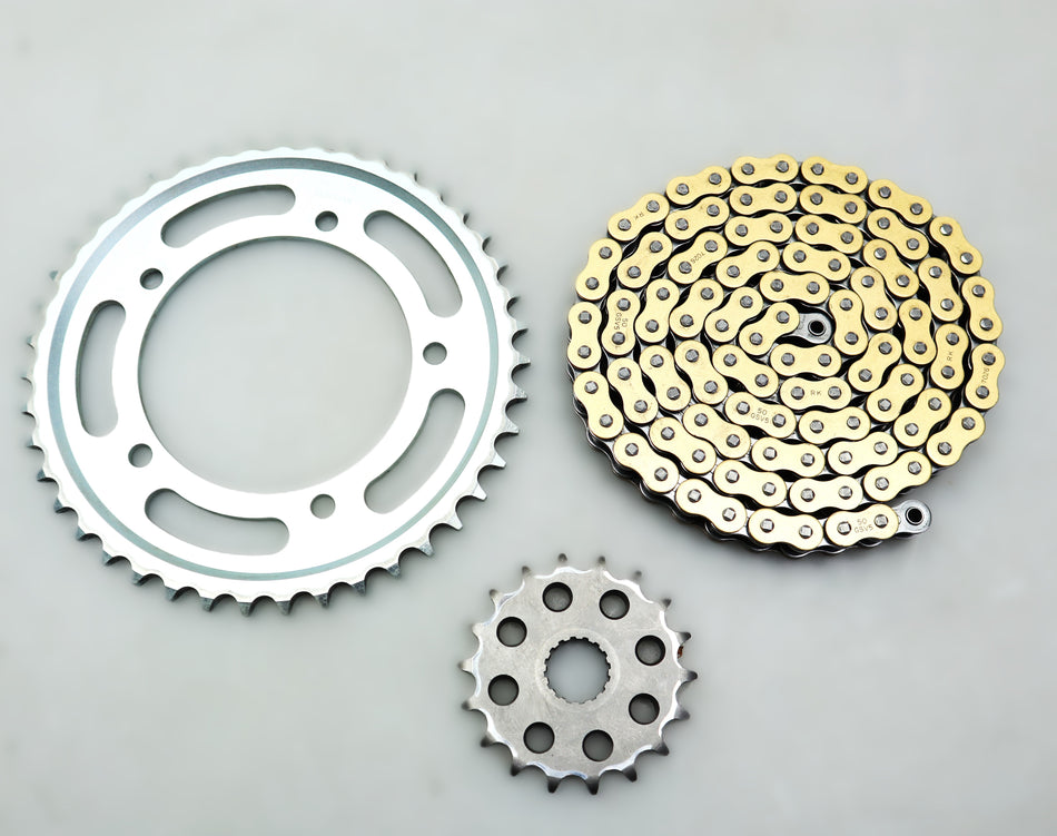 Kettensatz 530 43-18 Kette RK 50 GSV5 7026 Chain Suzuki GSX 1300 R Hayabusa 2026