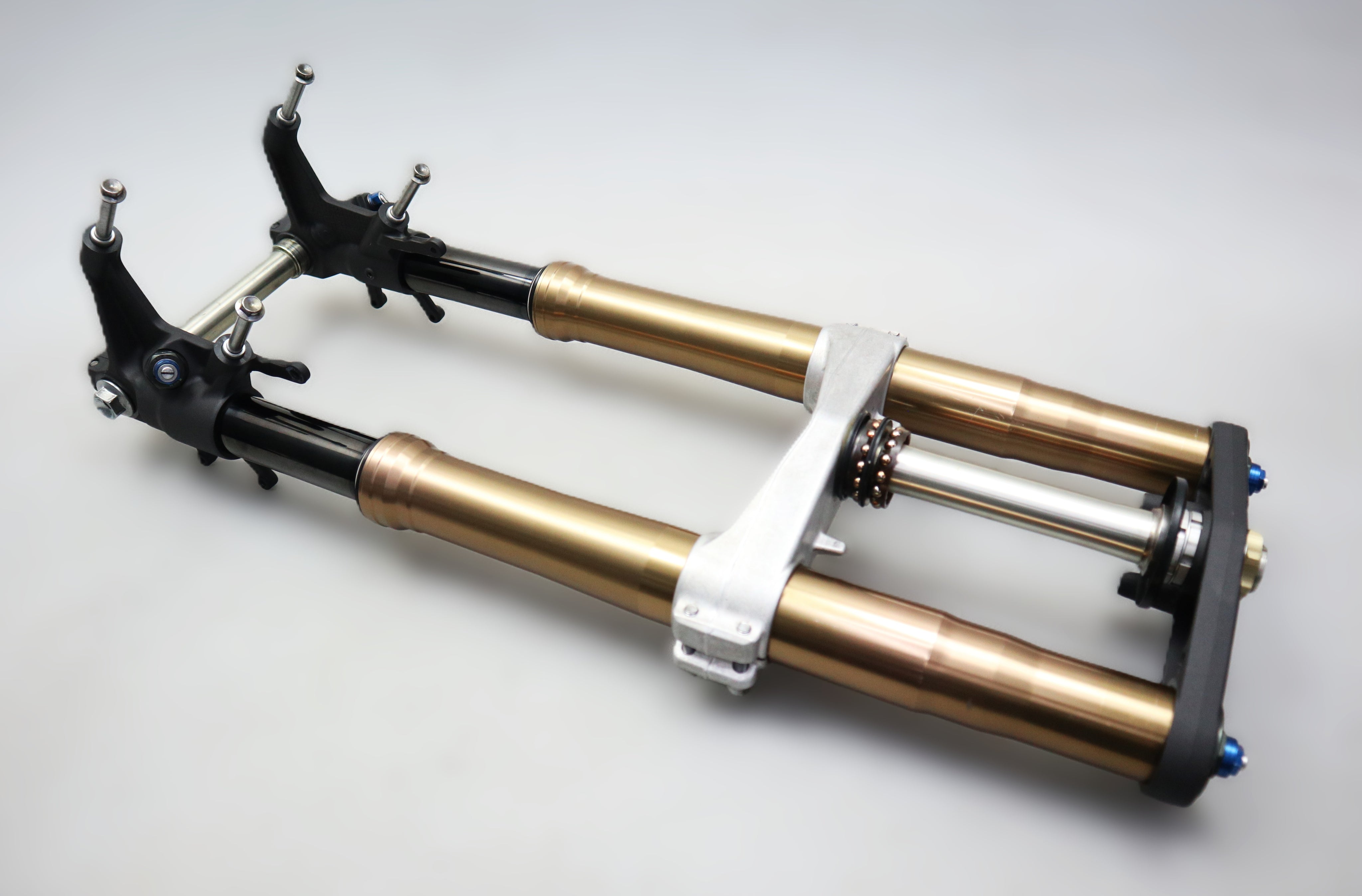 USD Gabel Gabelholm 51103-21H01-00 / 51104-21H00-000 Fork Suspension Suzuki GSXR 1000 K7 K8
