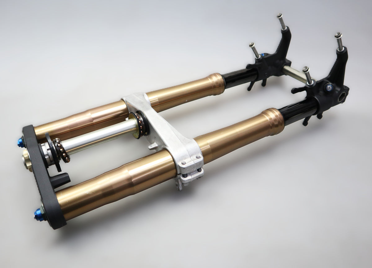 USD Gabel Gabelholm 51103-21H01-00 / 51104-21H00-000 Fork Suspension Suzuki GSXR 1000 K7 K8