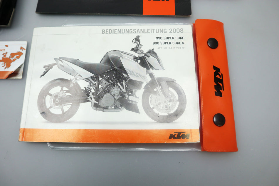 Bedienungsanleitung Fahrerhandbuch Owners Manual KTM 990 LC8 Super Duke 2008