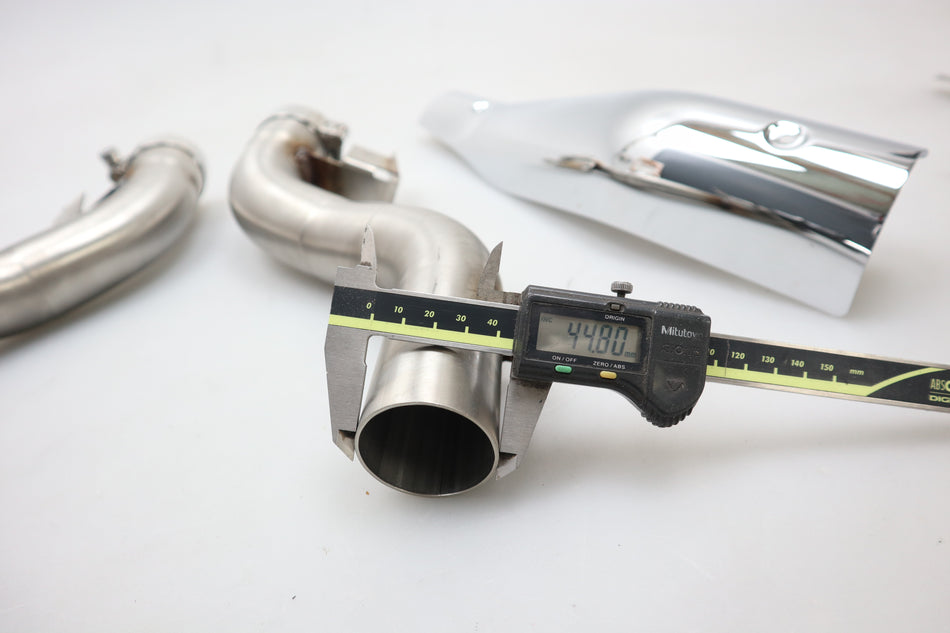 Anschlussrohr Auspuff Krümmer Endtopf Exhaust BMW R18 K35 M2500