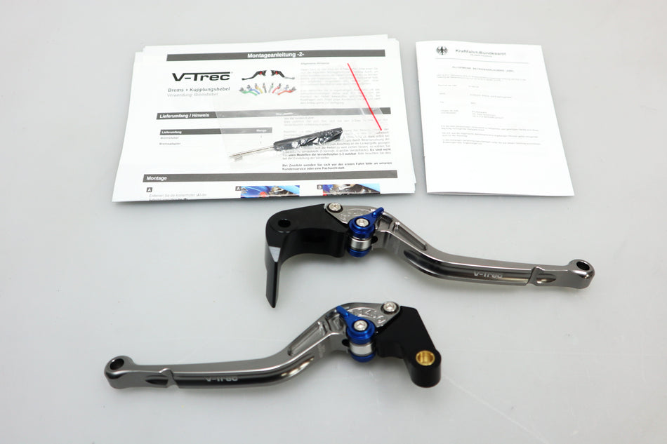 V Trec Kupplungshebel Bremshebel Clutch Brake Lever BMW S1000RR K46 2015-