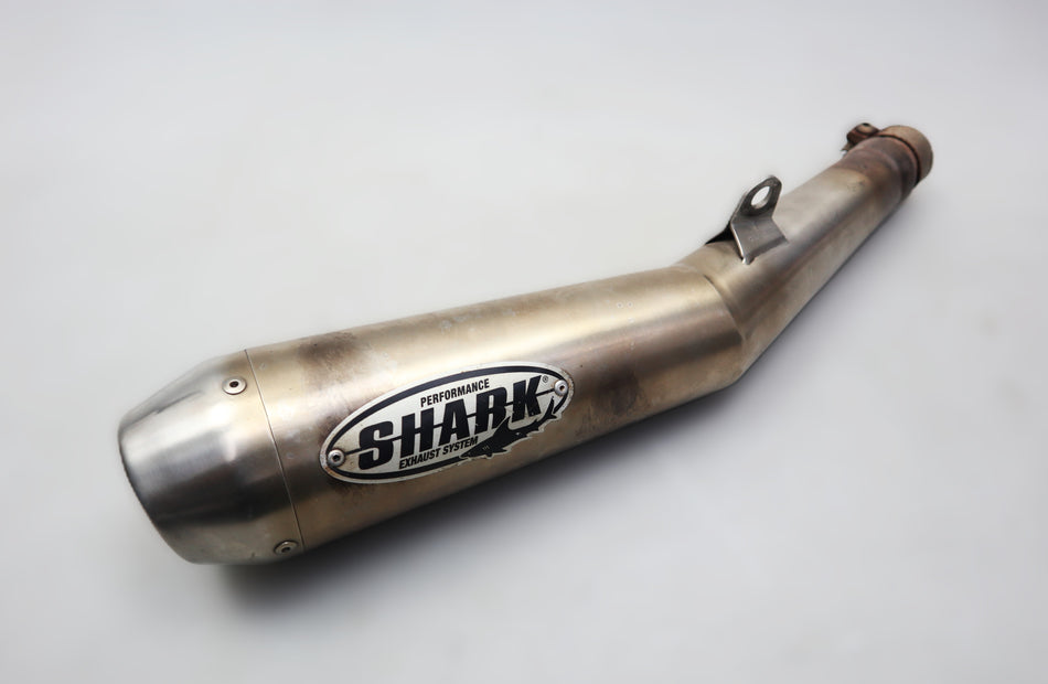Shark Sportauspuff Endschalldämpfer Exhaust Suzuki GSX-R 1000 K3 K4 2003-2004