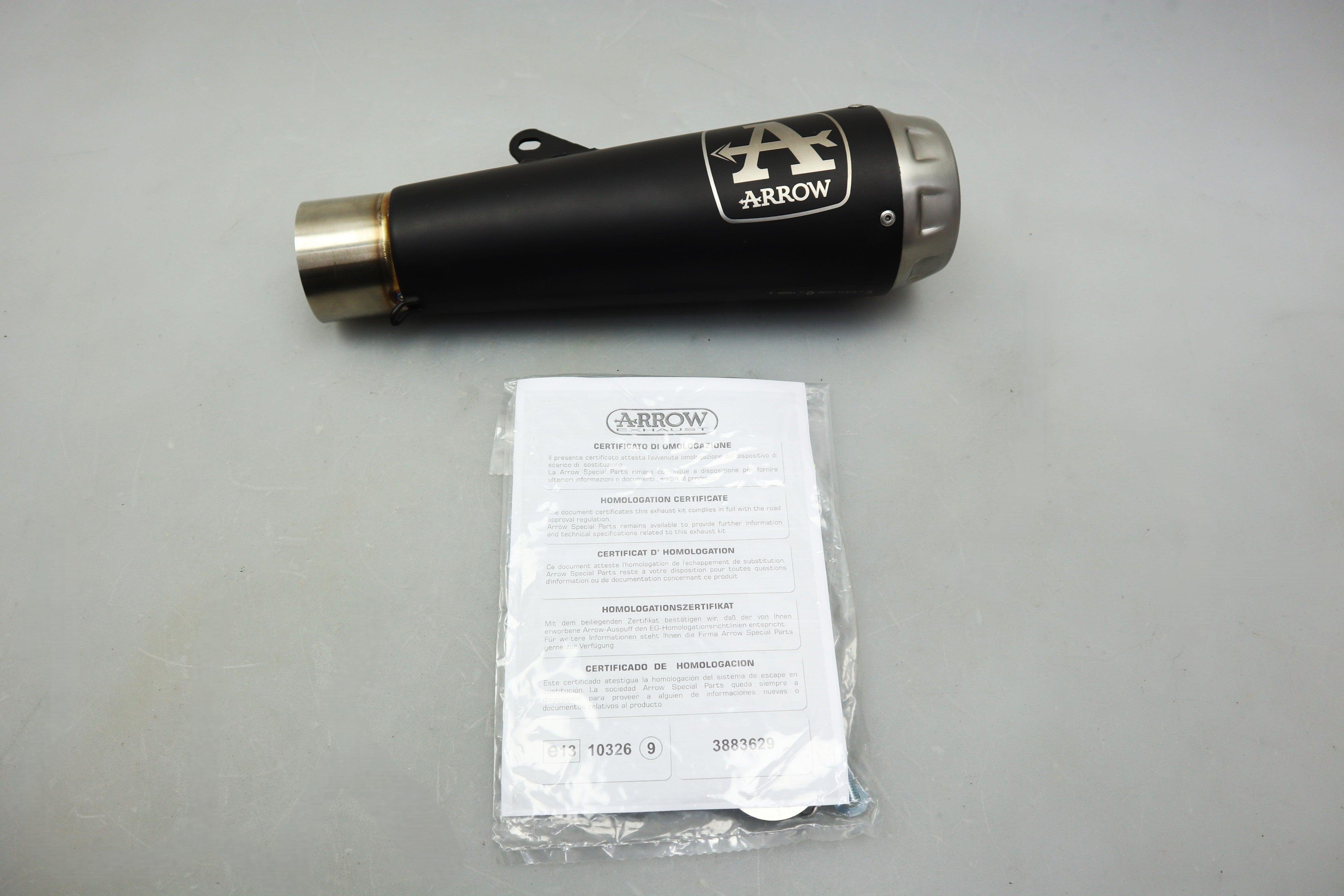 ARROW Auspuff Edelstahl Endschalldämpfer Exhaust BMW R NineT R1ST 1N12