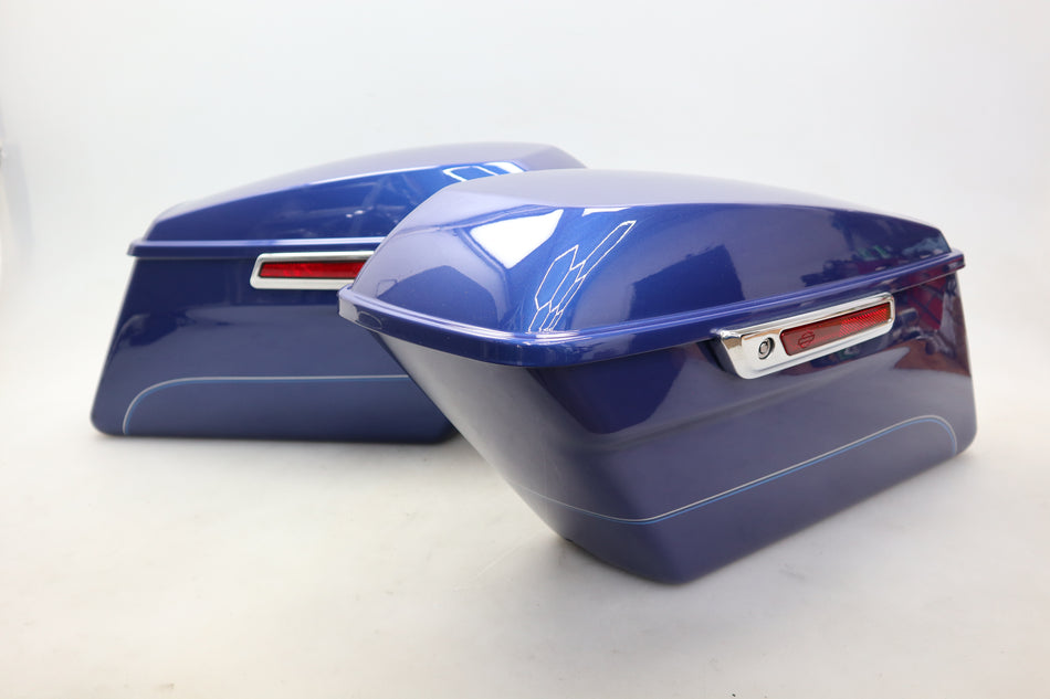 Koffer Seitenkoffer Saddlebag Cases Harley Touring Road King Street Glide 14- 90200412 90200414