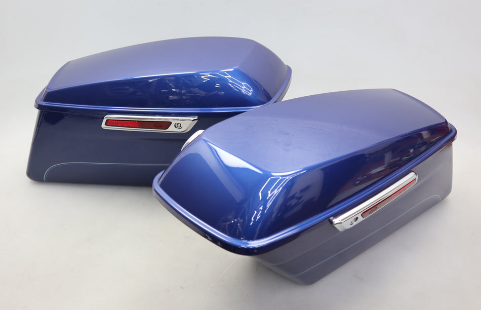 Koffer Seitenkoffer Saddlebag Cases Harley Touring Road King Street Glide 14- 90200412 90200414