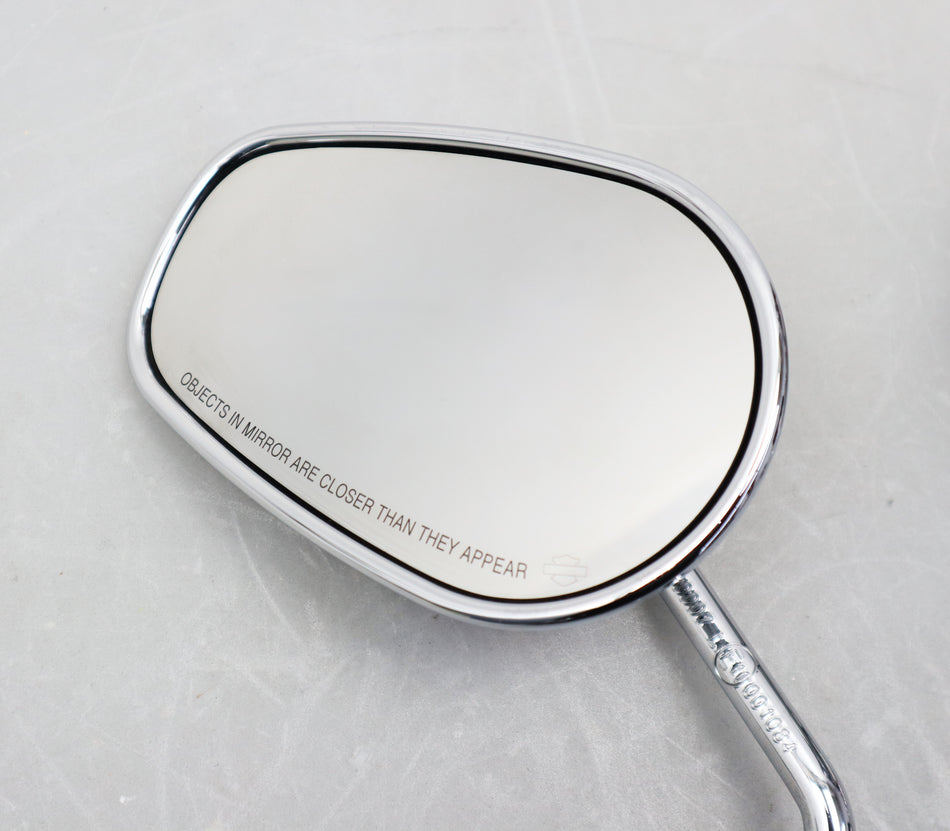Chrom Spiegel Rückspiegel Mirror original 91840-03B / 91845-03B Harley Davidson Road King